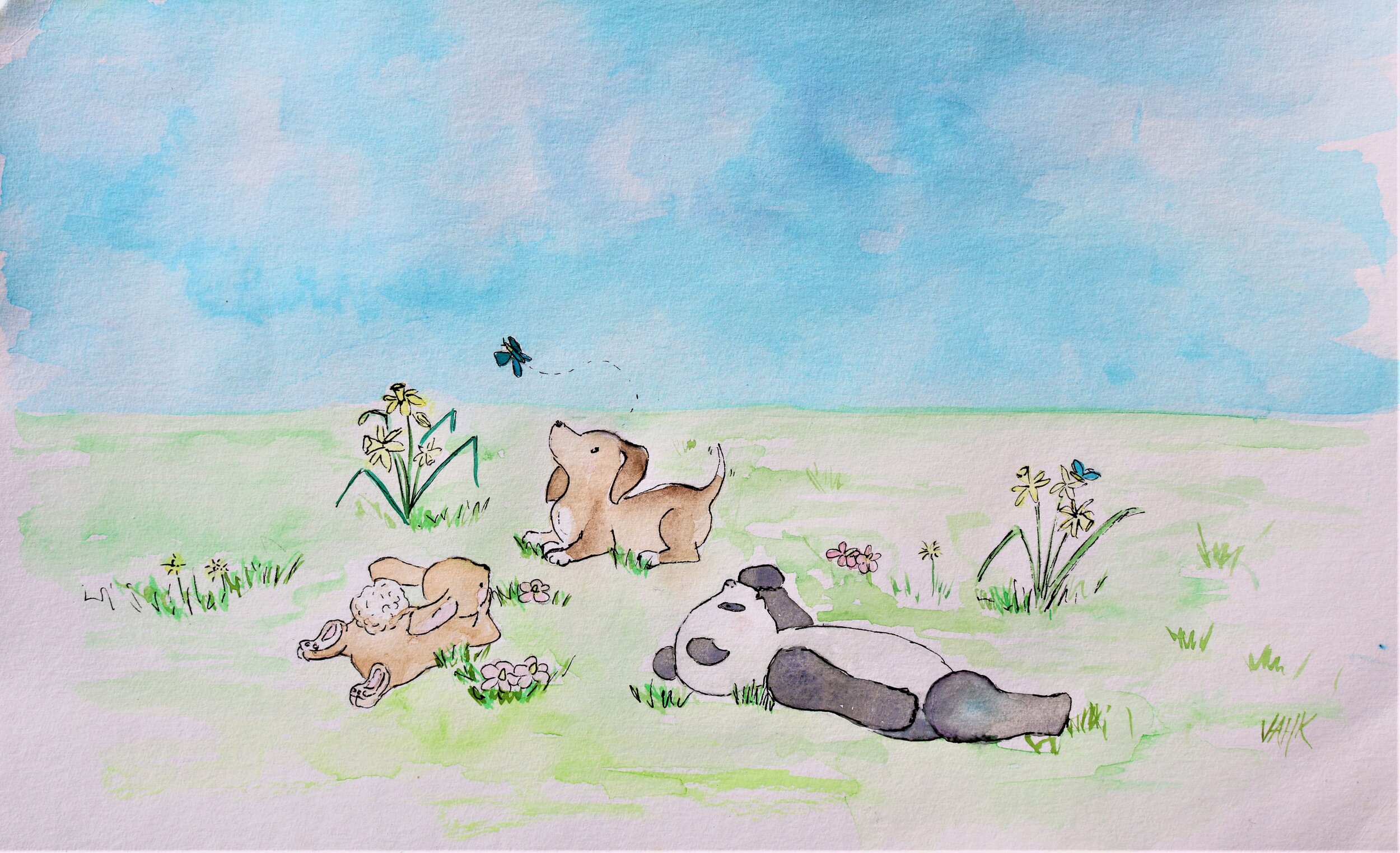 Holly's birthday - favourite animals