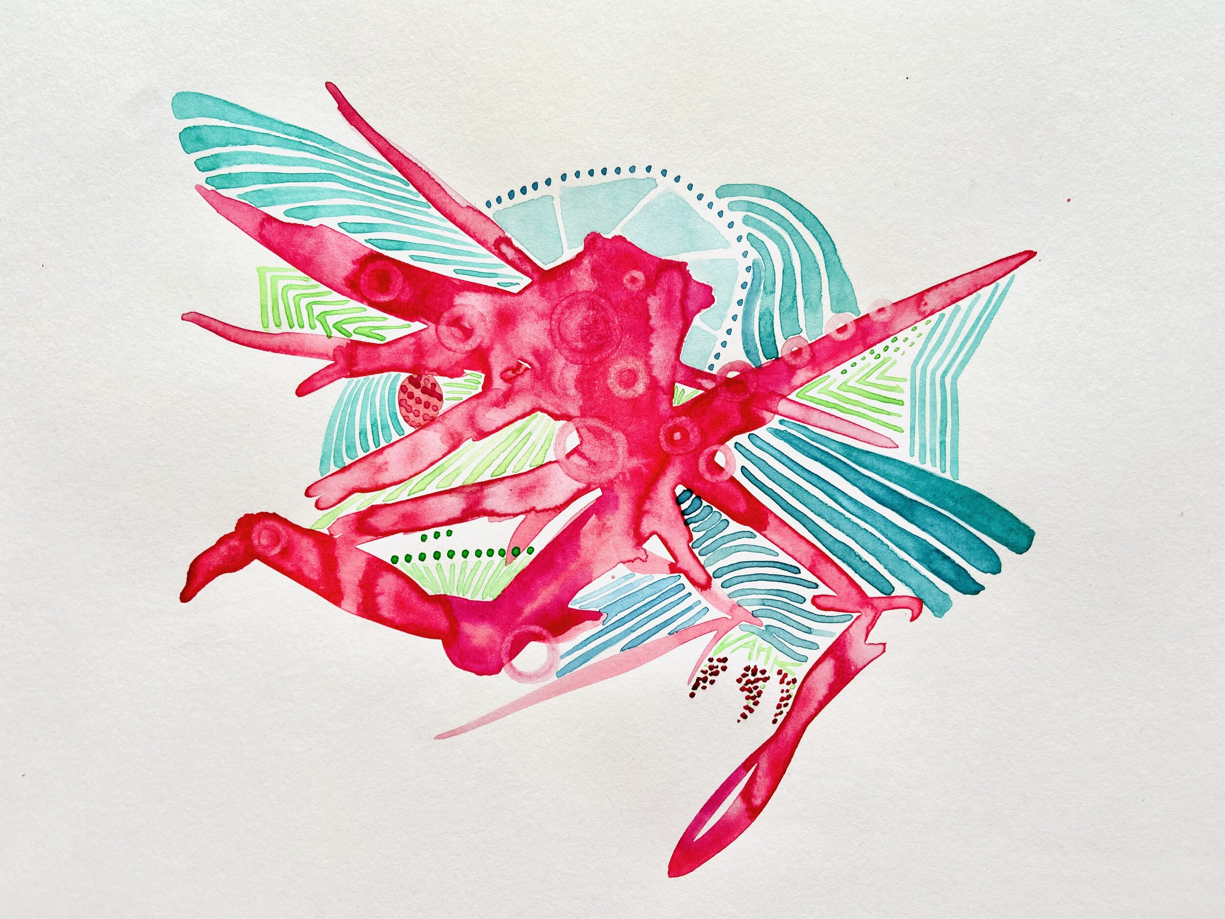 Wine label illustration