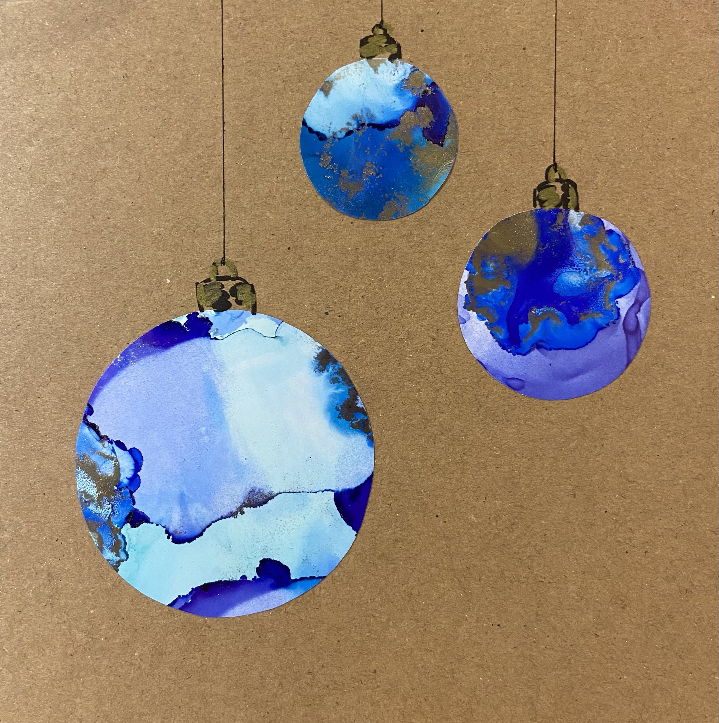 Blue bauble